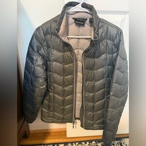 Gray Marmot Down Jacket Sz S
